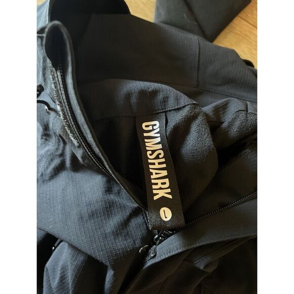 Gymshark Mens Black Full Zip Hooded Athletic Jacket Size Large - Picture 3 of 3